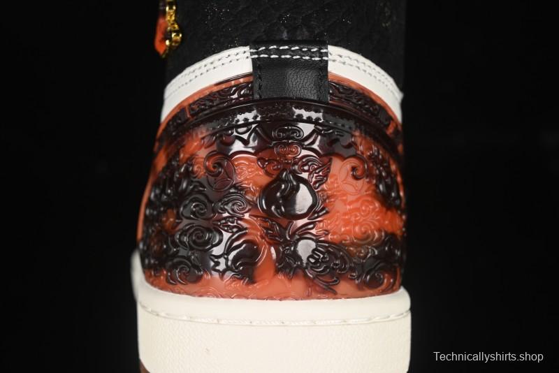 Nike Air Jordan 1 High Retro OG "CNY" Basketball Shoes with Traditional Chinese Auspicious Elements - IB3165-091