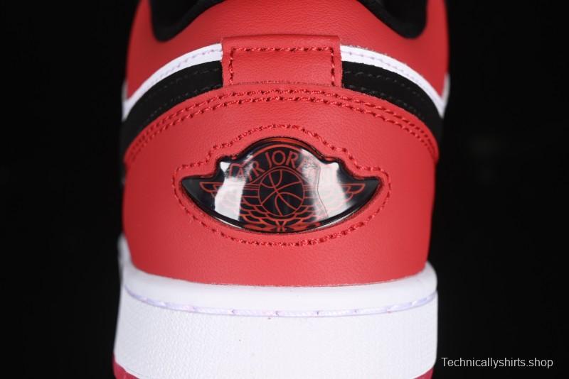 Nike Air Jordan 1 Low "White Black Gym Red" Retro Casual Sneakers - IB8971-106