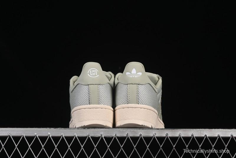 Adidas Clot Superstar Shell Toe Casual Sneakers with Serrated Design - IH3643