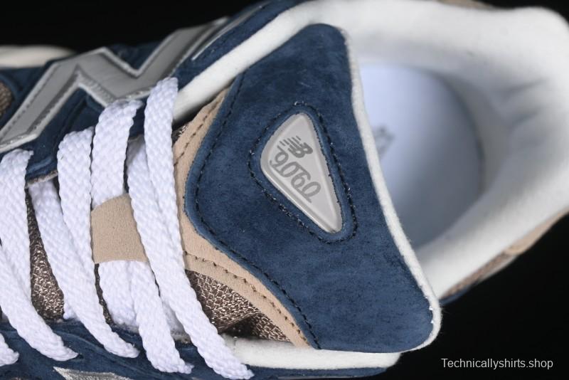 New Balance NB9060 Series Retro Casual Running Shoes with ABZORB Cushioning Technology - U9060LBB