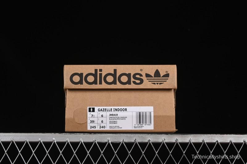 Adidas Originals Gazelle Indoor Retro Casual Sneakers with Anti-Slip and Wear-Resistant Design - JH5419