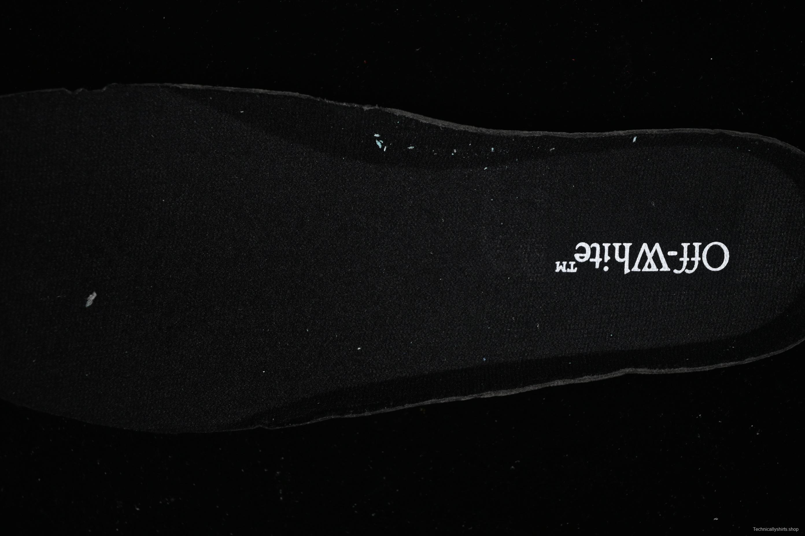 Off-White Be Right Low-Top Lifestyle Sneakers in Black & Yellow - C.D4