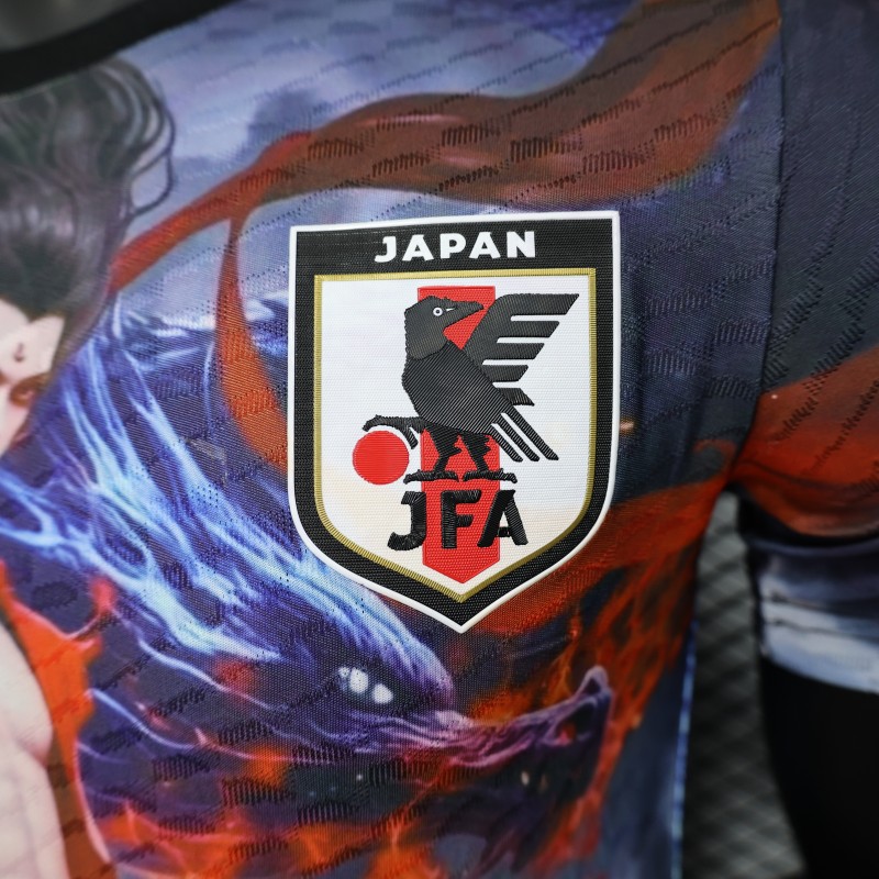Player Version 2025 Japan Purple with Anime NAZHAI Graphic Jersey