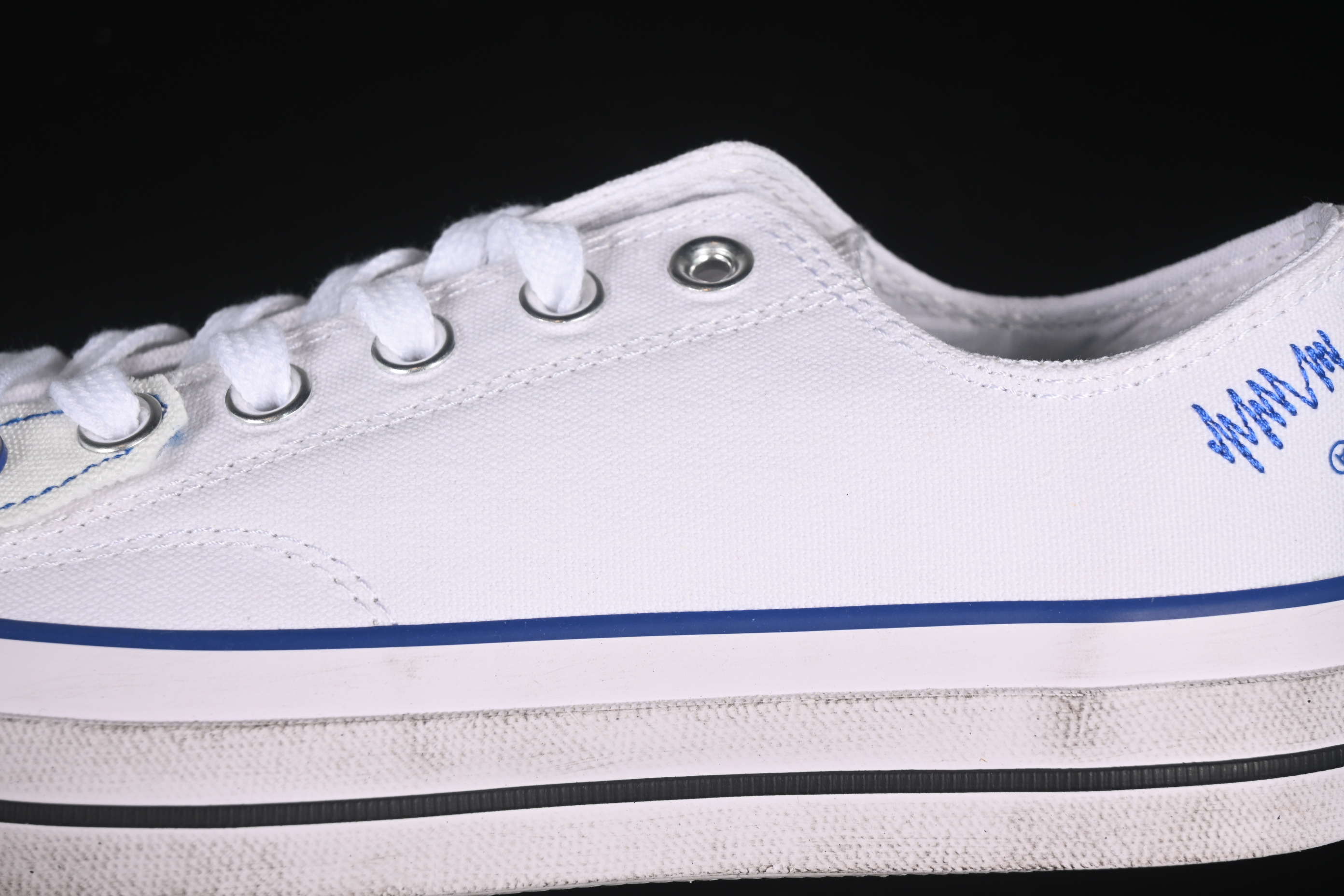 Ader Error x Converse Low-Top Casual Canvas Sneakers with Special Pattern Print - A14289C