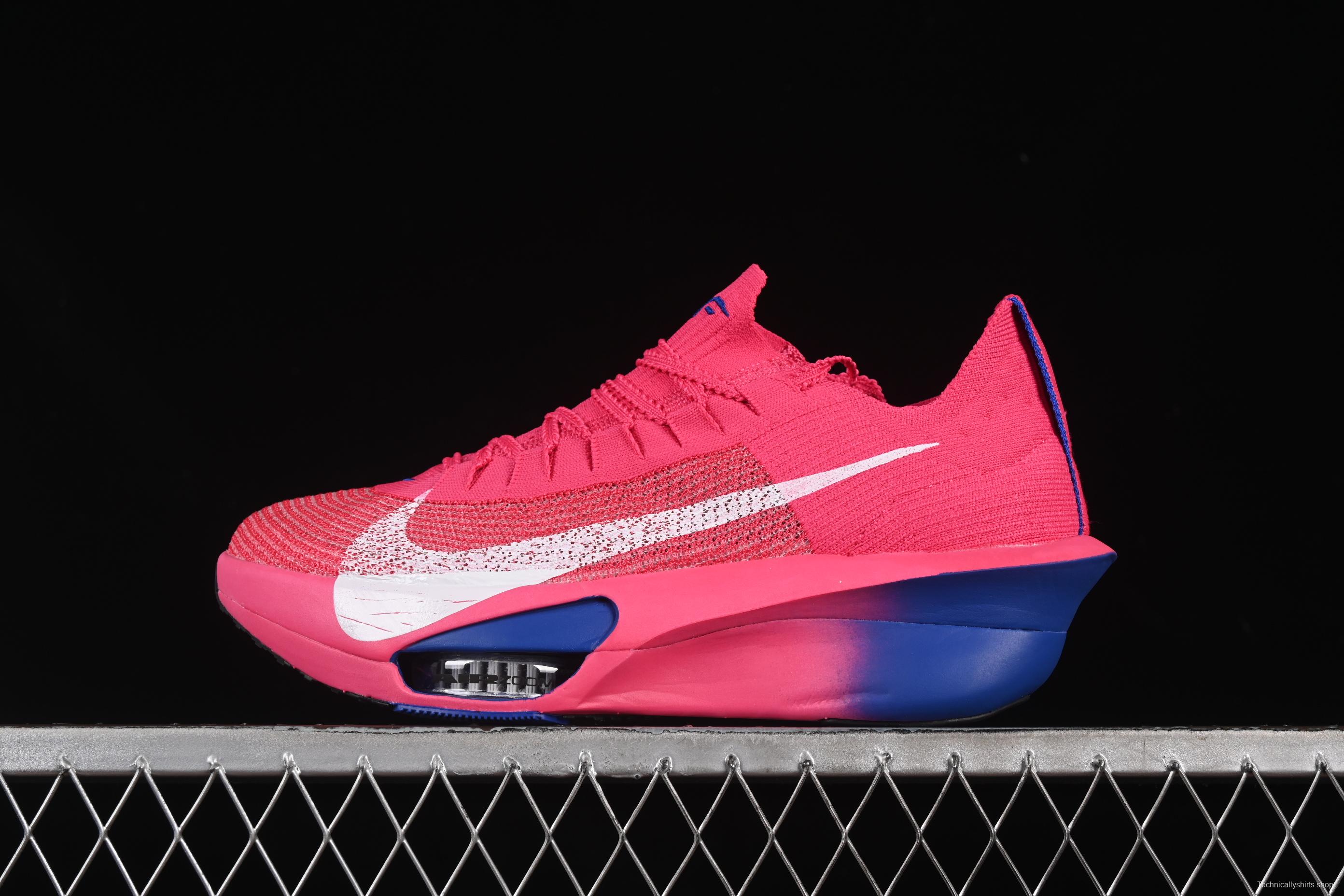 Nike Zoom AlphaFly Next 3% Prototype Marathon Running Shoes with Dual Air Zoom and ZoomX Foam - FD8315-012