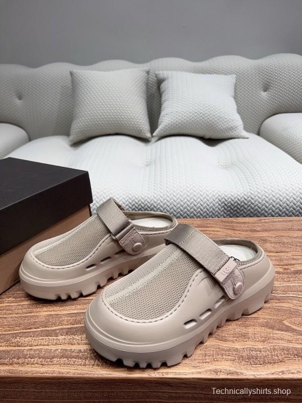 2025 UGG Beige Mesh Slippers