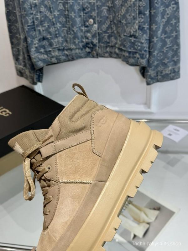 2024 Unisex UGG beige suede leather boots MJ00300