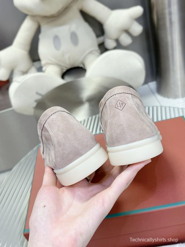 2024 Unisex Le Parmentier beige suede loafers MJ00270