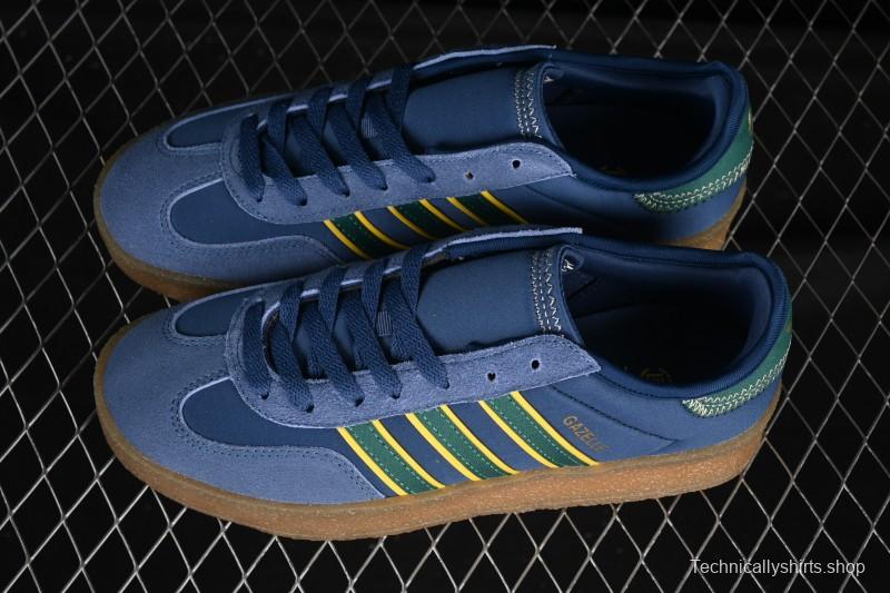 Adidas Originals Gazelle S By JR5408 Clot Collaboration Platform Casual Slip-Resistant Wear-Resistant Low-Top Sneakers