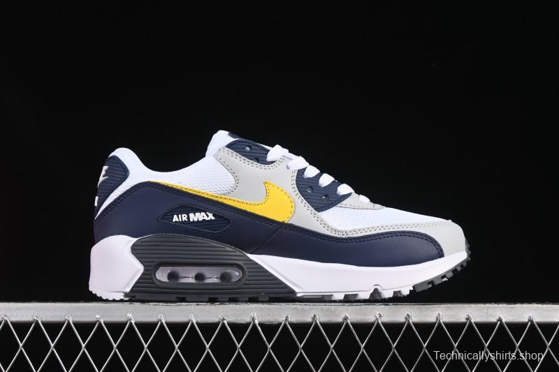 Nike Air Max 90 Retro Running Shoes with Visible Air Cushion - AJ1285-101