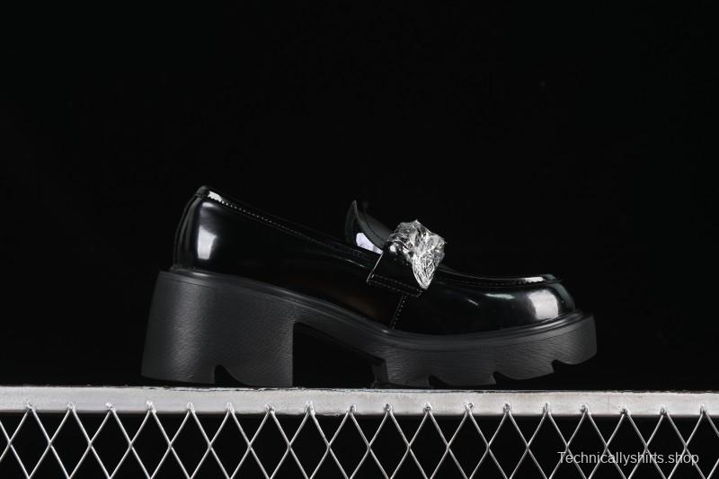 GG-CC Platform Loafers Casual Shoes with Thick Sole - G23X5112A