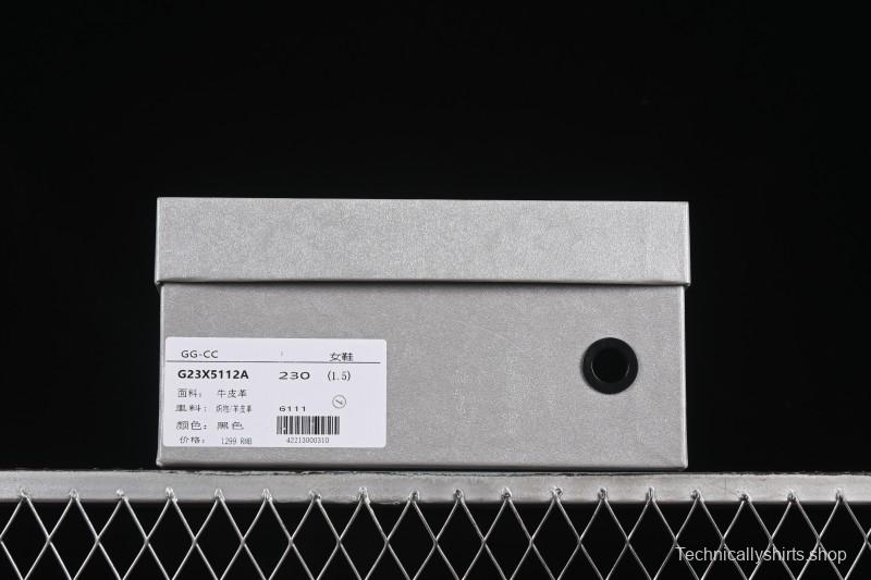 GG-CC Platform Loafers Casual Shoes with Thick Sole - G23X5112A