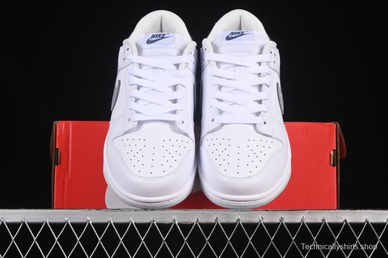 Nike SB Dunk Low White Grey Low-Top Casual Skate Shoes - IH0632-141