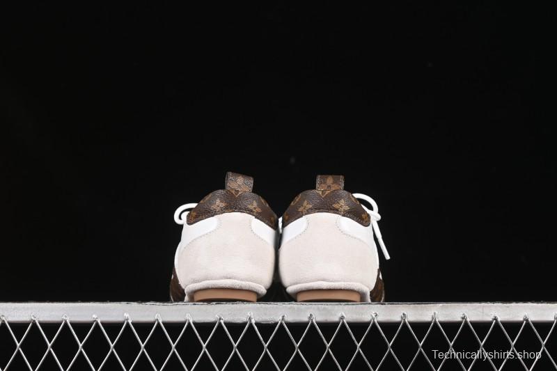 Louis Vuitton Sneakerina Round-Toe Lace-Up Ballet Style Flat Training Shoes - N.F6