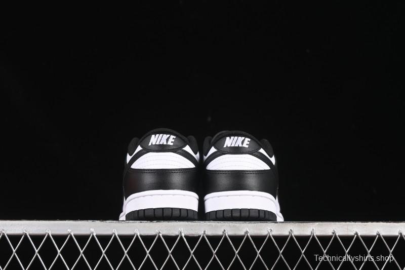Nike SB Dunk Low Classic Black White Low-Top Casual Skate Shoes - HF5441-100