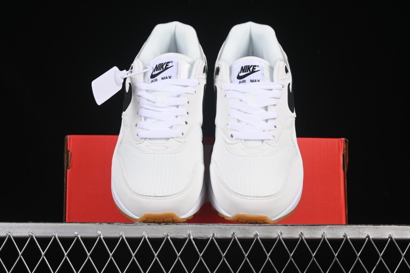 Nike Air Max 1 Retro Running Shoes with Half-Sole Air Cushion - FN0697-100