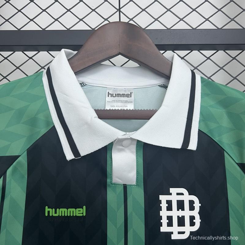25/26 Real Betis Green with Black Vertical Stripes Jersey