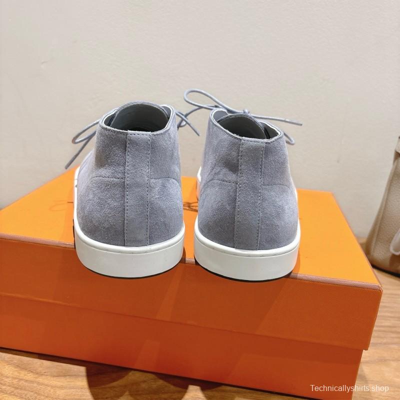 2025 Unisex H Grey Suede Classic Boots AS00380