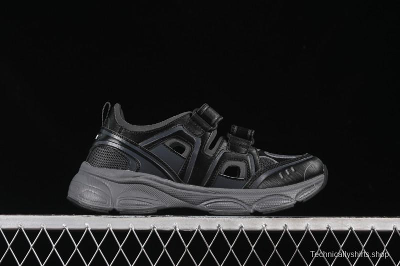 New York Yankees MLB Ace Runner Mask Jane Summer Casual Sandals - 3ASDACE5350BKS