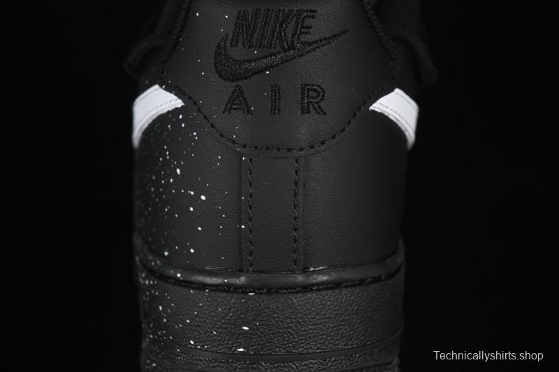Nike Air Force 1'07 Low White Starry Splatter Casual Sneakers - ZH0316-090