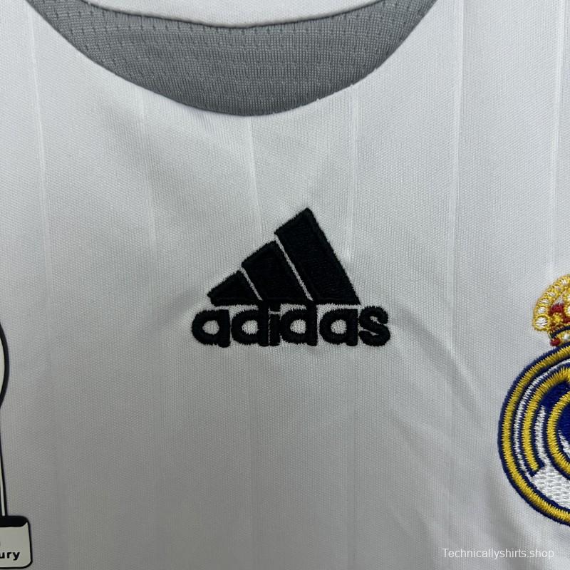 Retro 06/07 Kids Real Madrid Home Size 16-28 Jersey