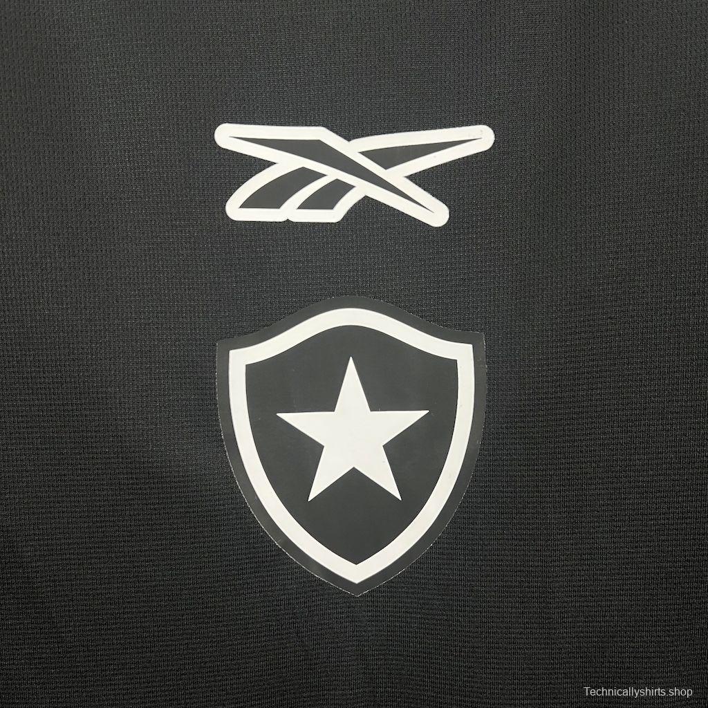 2025/26 Botafogo Black Pre-match Training Jersey Jersey