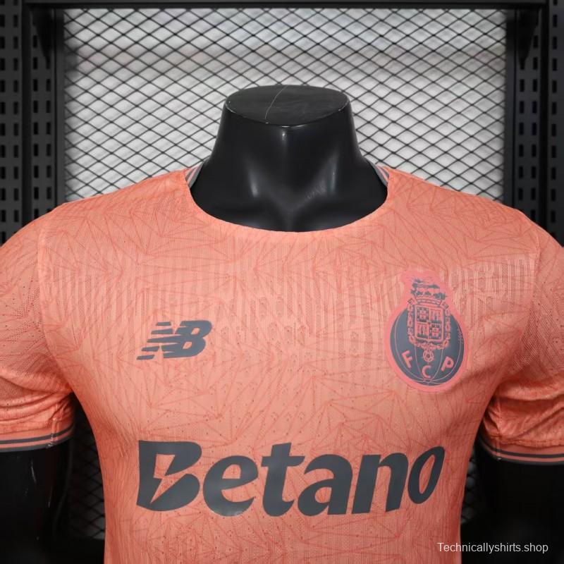 Player Version 25/26 Porto Away Pink Jersey