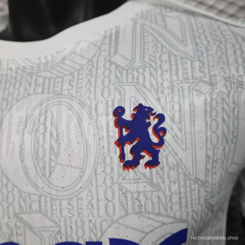 Player Version 25/26 Chelsea White Pre-Match Jersey