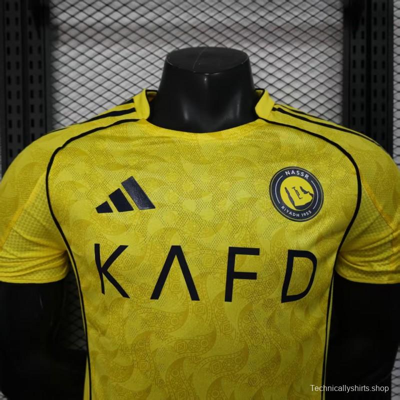 Player Version 25/26 Al-Nassr Home Jersey