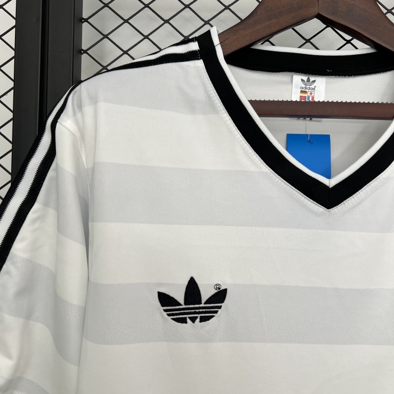 1984 Retro Germany White Jersey