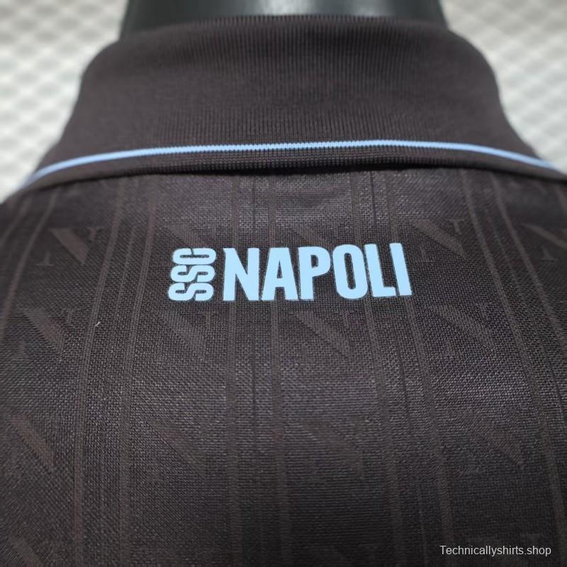 Player Version 25/26 Napoli Third Black Jersey