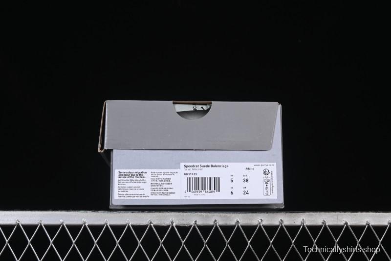 Puma The Open Product x Balenciaga Speedcat Low-Top Lifestyle Casual Shoes - 406519-03