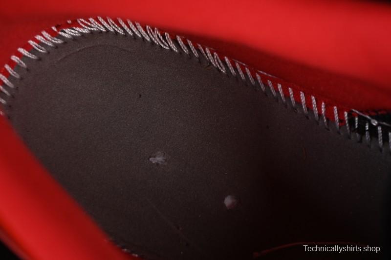 Nike Air Jordan 1 Low AJ1 Patent Leather Black Red Low-Top Casual Sneakers HV4089-006