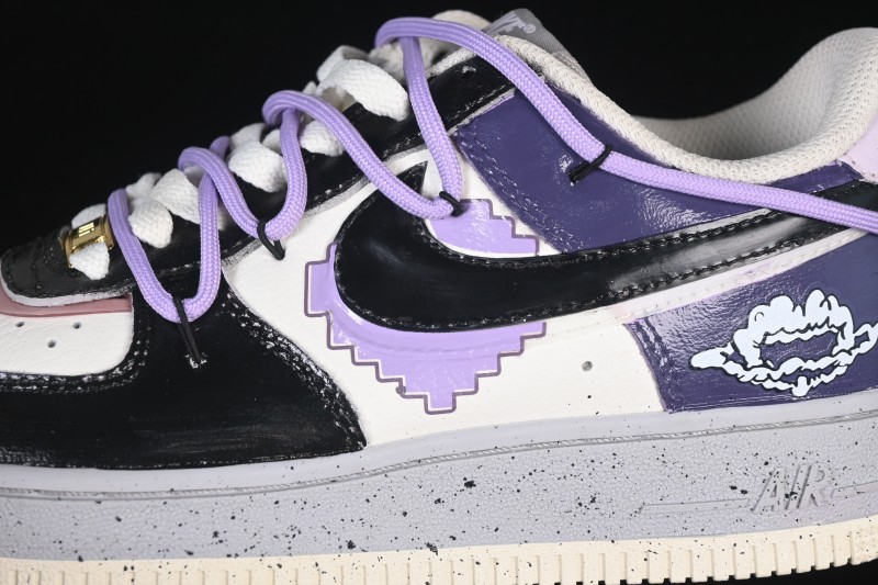 Nike Air Force 1 '07 Low Pixel Cloud Tracking Casual Sports Sneakers - CJ0304-106