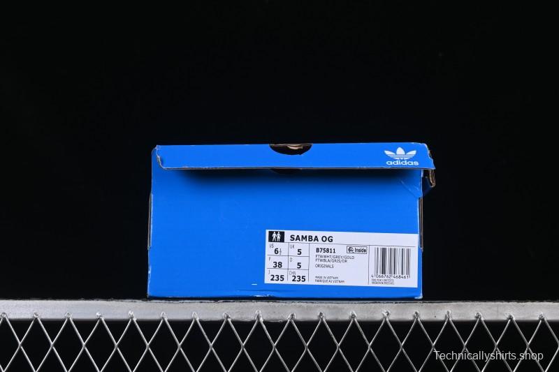 Adidas Samba OG Classic Casual Sneakers - B75811