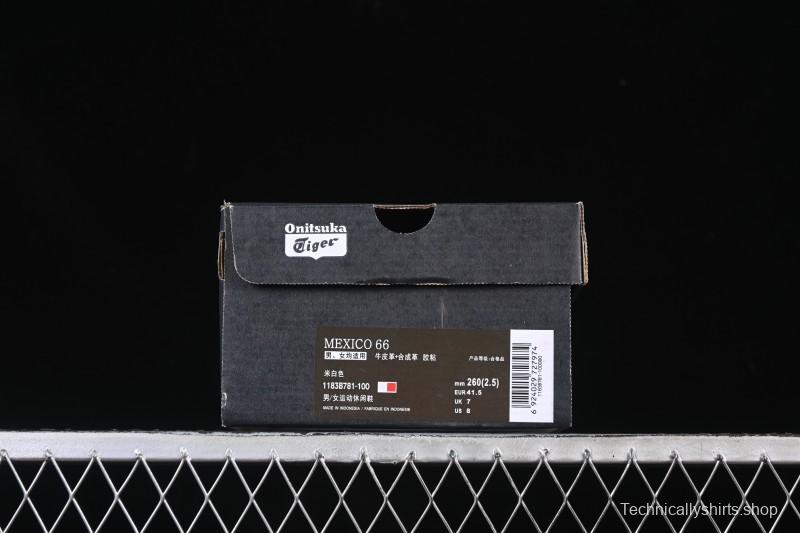 OnitsukaTiger Mexico 66 Low-Top Casual Running Shoes - 1183B781-100