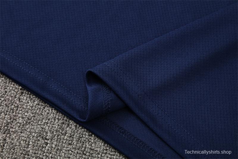 25/26 Barcelona Royal Blue T90 Short Sleeve Jersey+Shorts with XS