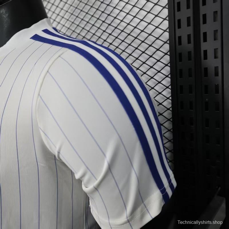 Player Version 25/26 Chelsea White Adidas Original Casual Jersey