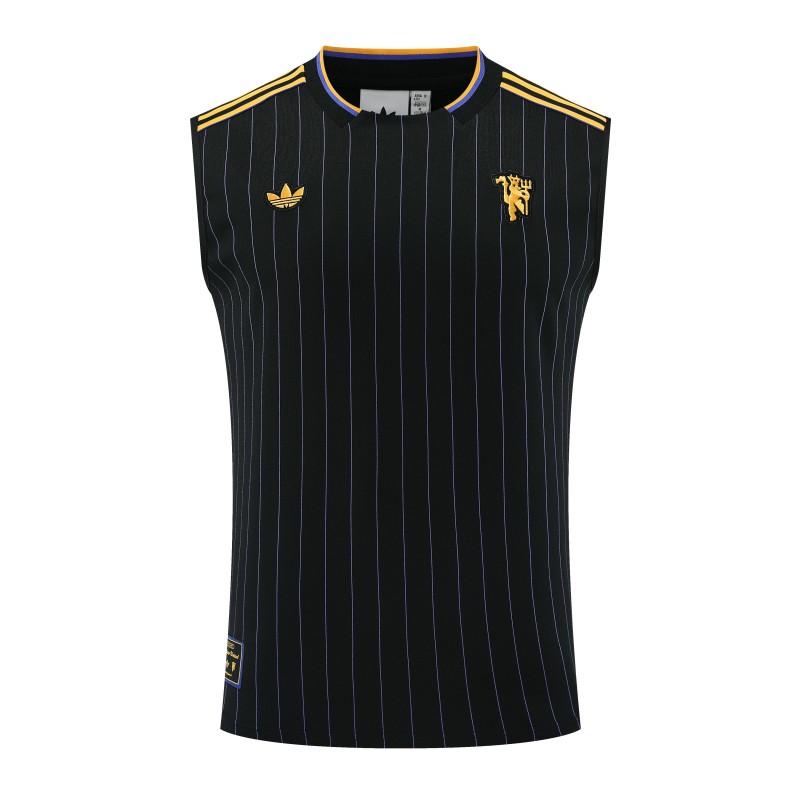 25/26 Manchester United Adidas Original Wine Vest Jersey+Shorts