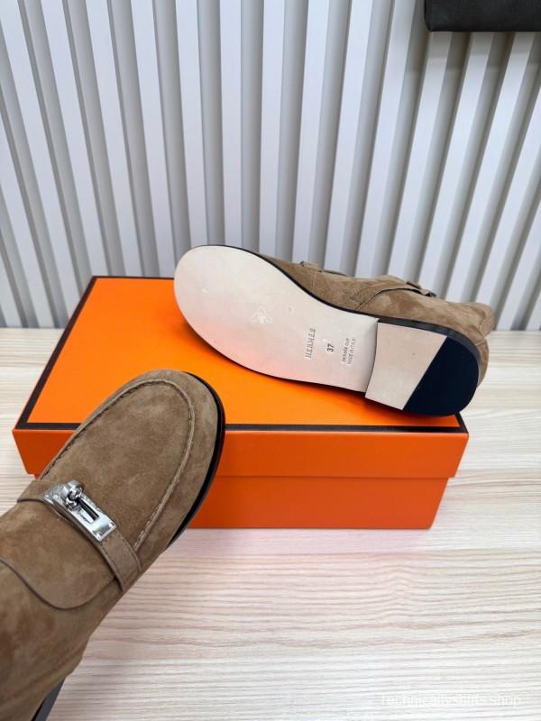 Hermes Kelly Buckle Ankle Boots - LY00390