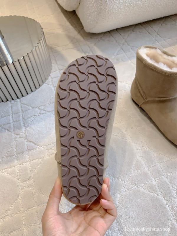 UGG 2025SS Wool Warm Platform Casual Shoes - AS00290