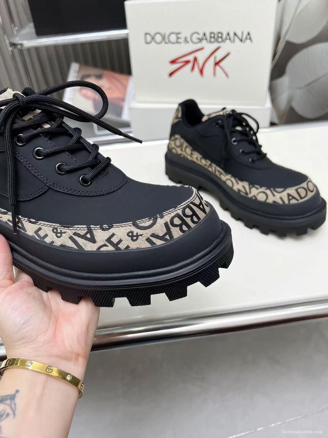 D&G Chunky Derby Casual Shoes - AS00340