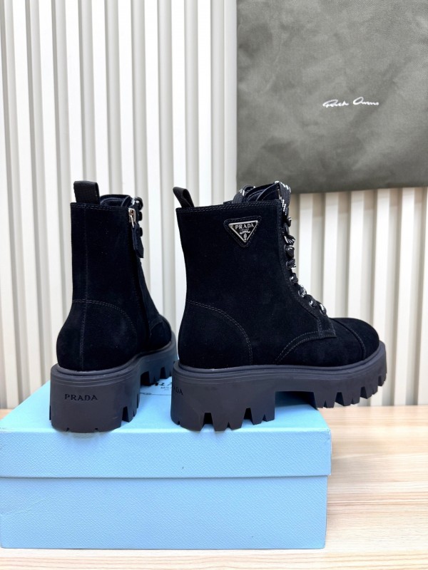 Prada 2025 SS Platform Martin Boots - LY0350