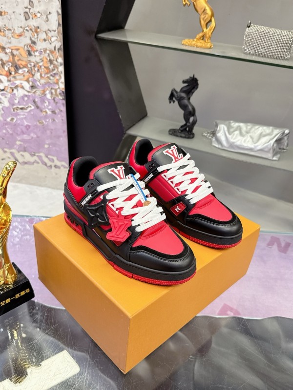 Louis Vuitton Trainer Series Casual Sneakers Skate Shoes - AS00400