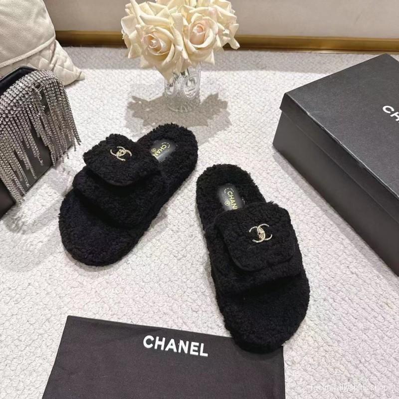 Chanel 2025 SS Slingback Loafers with Lock Buckle - LY00250