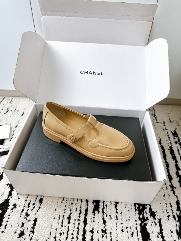 Chanel 2025 SS Loafers Classic Luxury Design - KFY00320