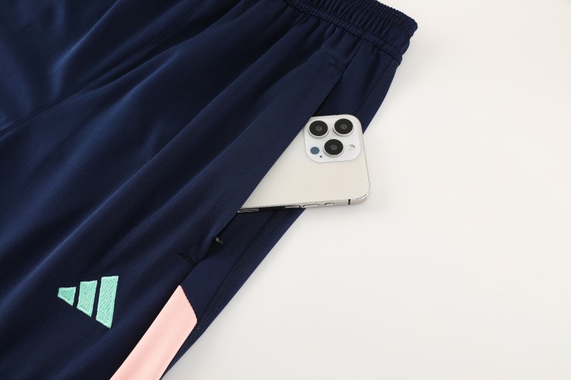 25/26 Ajax Navy Half Zipper Jacket+Long Pants