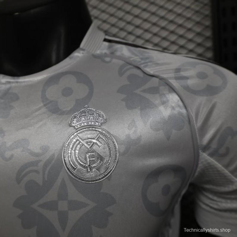25/26 Player Version  Real Madrid Special Edition White Jersey