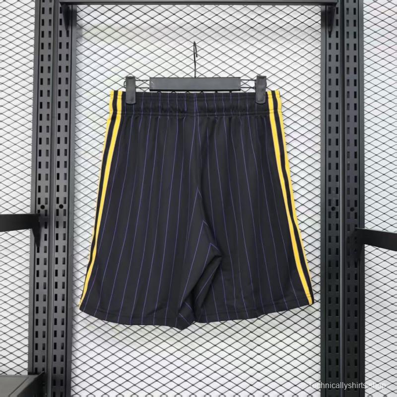 Player Version 25/26 Manchester United Black Adidas Original Shorts