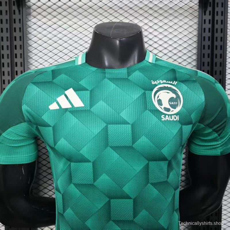 Player Version 2025 Saudi Arabia Home Jersey
